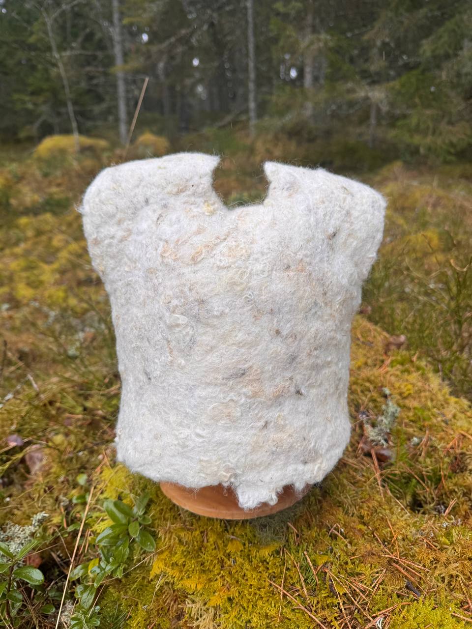 WilliWilla Pilke – handmade Finnish lambswool sauna hat