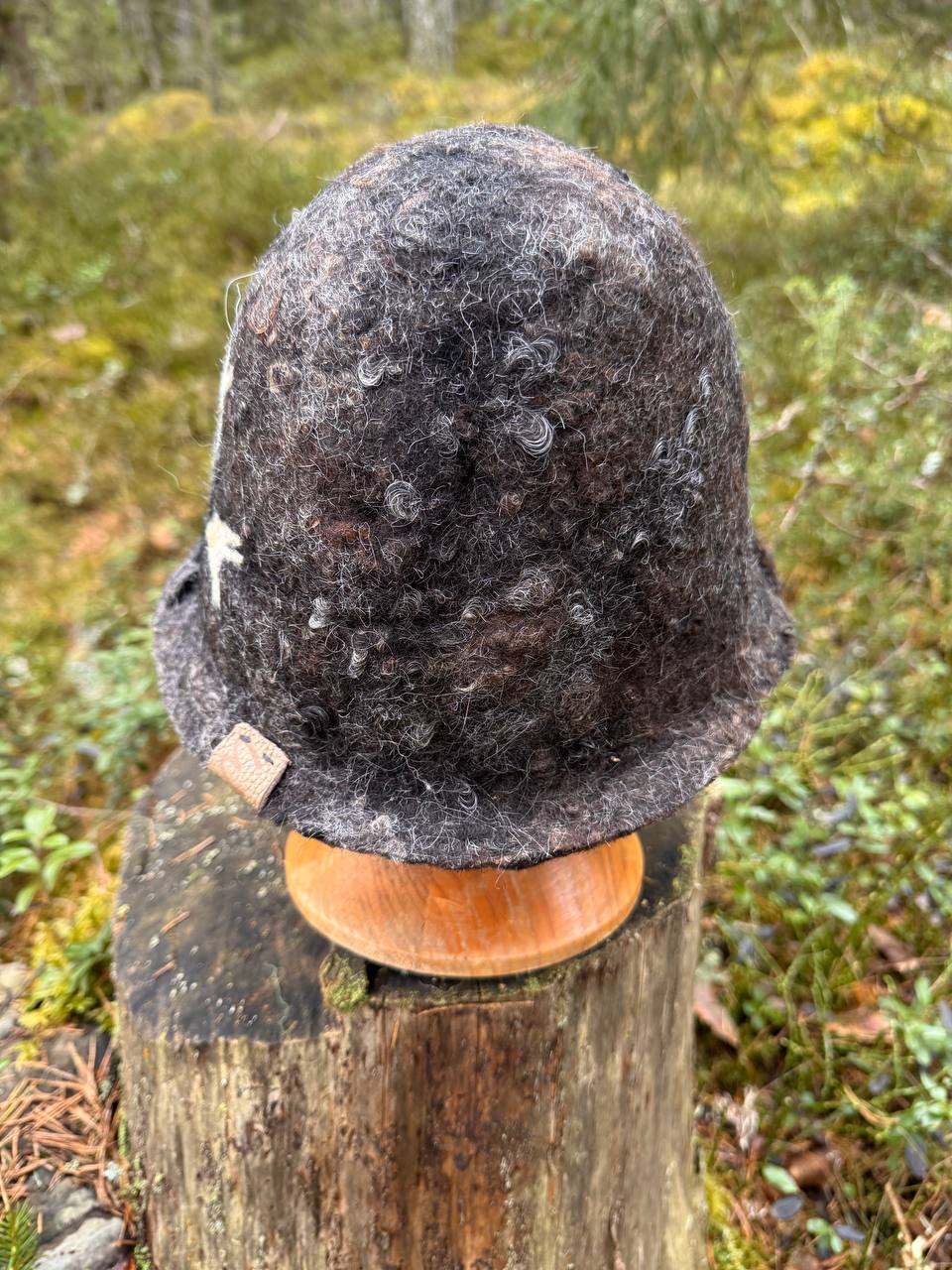 WilliWilla Parvi – handmade Finnish lambswool sauna hat