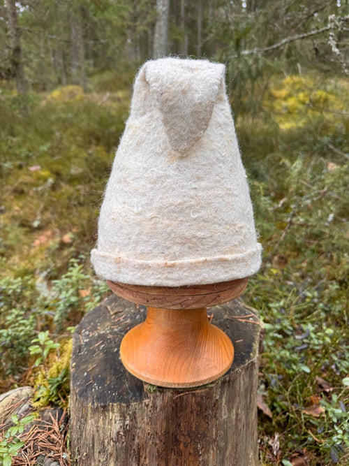 WilliWilla Käpy – handmade Finnish lambswool sauna hat
