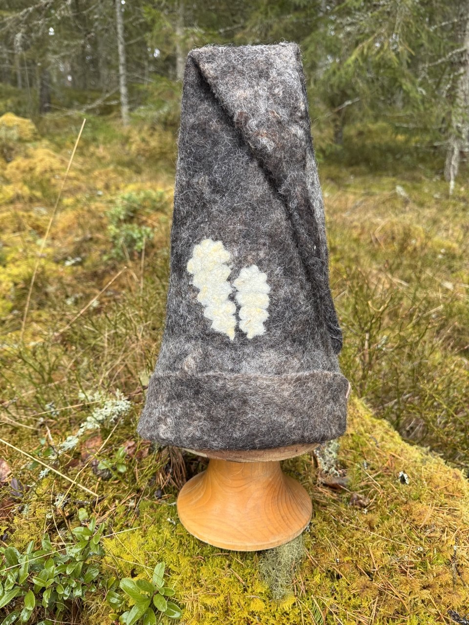 WilliWilla Tammi – handmade Finnish lambswool sauna hat